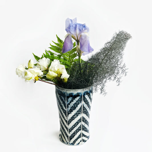 Black and White Cup or Vase