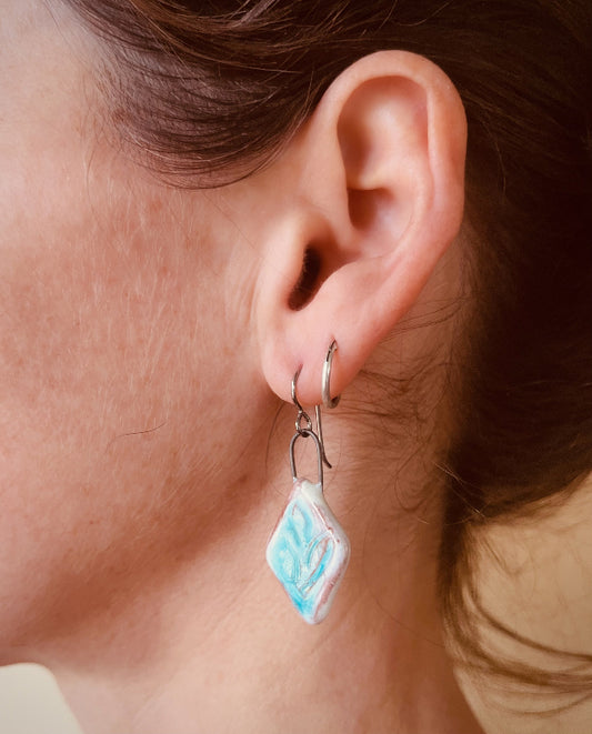 handmade ceramic earrings