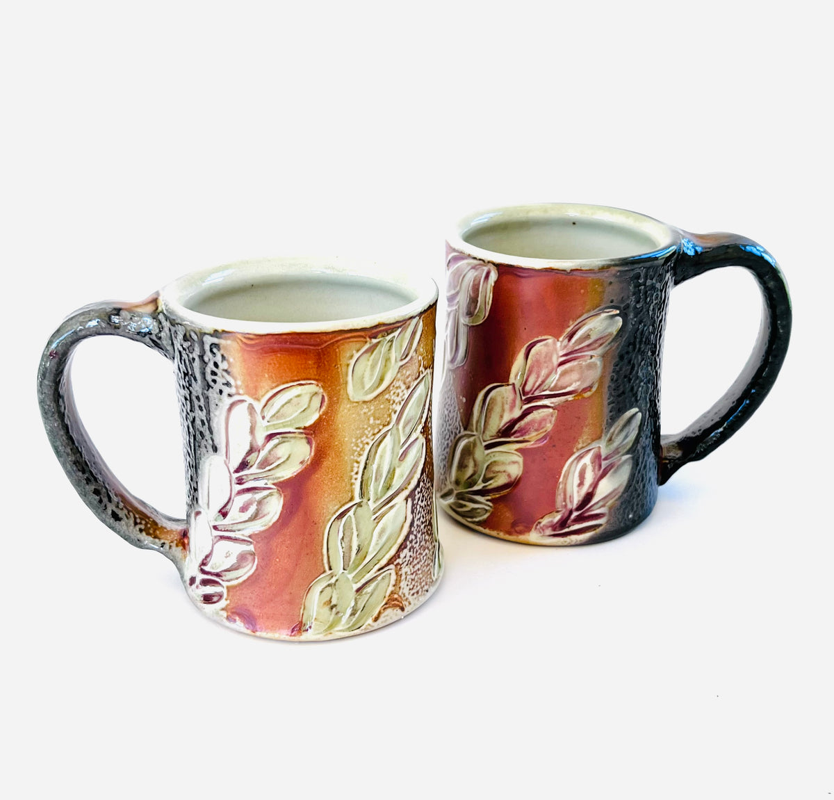 Large Carved Mug