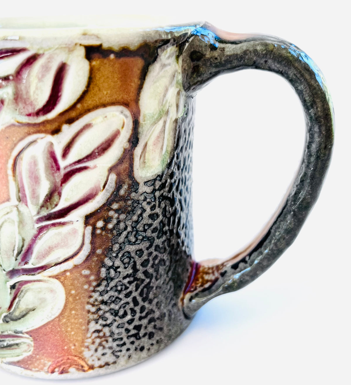 Large Carved Mug