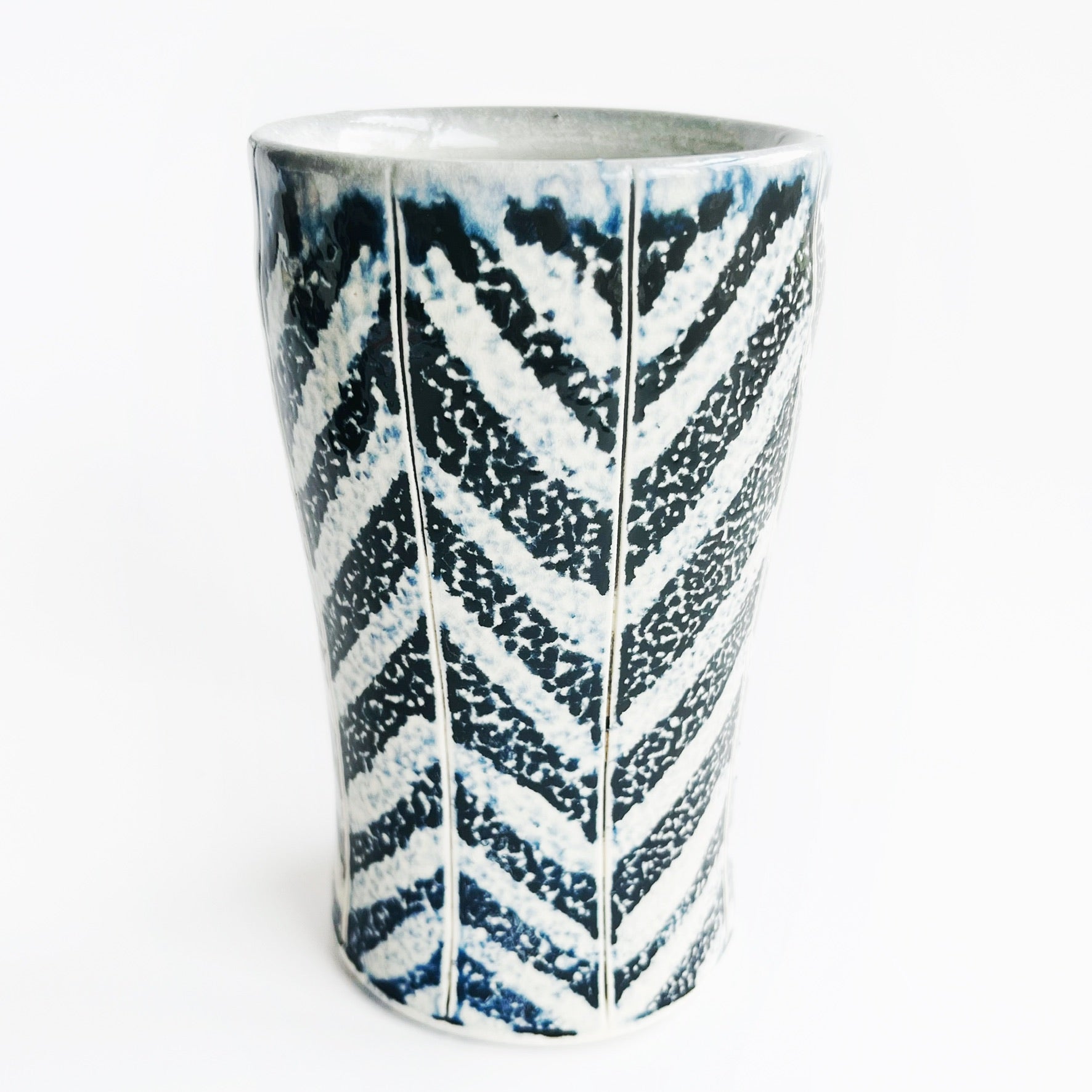 Black and White Cup or Vase