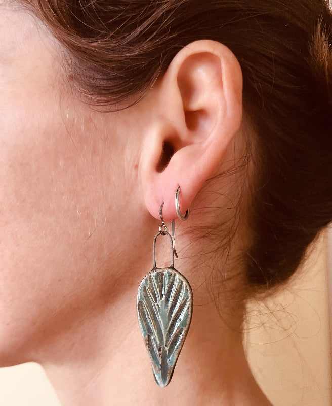 handmade ceramic earrings