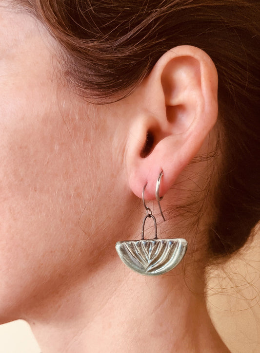 handmade ceramic earrings